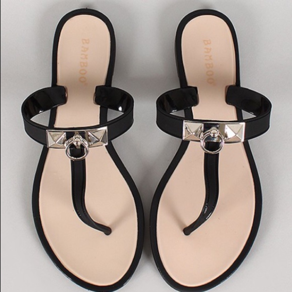 Bamboo flip flops